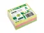 UPM notes 75x75 assorti pak 3x 100 vel geel, roze, groen