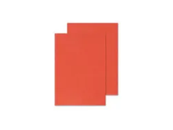 Dekblad A4 Rood Lederlook 250 Grams Pak 100 Stuks