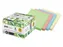 Sticky notes UPM recycled 75x75mm pastel assorti blok 100 vel, doos 4x