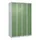 dubbeldekse locker,HxBxD 1850x1200x500mm,4x2vak.,vak B 300mm,cil.-slot