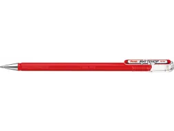 Gelschrijver Pentel K110 Mattehop medium rood