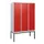 locker,HxBxD 1950x1200x500mm,3vak,vak B 400mm,cil.-slot,voetonderstel