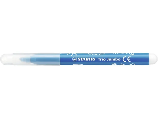 Viltstift STABILO Trio Jumbo 380/12 extra large assorti 12 stuks