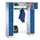 personeelsgarderobe cil.slot 1950x1500x500mm 2x5 vakken 300mm RAL5010