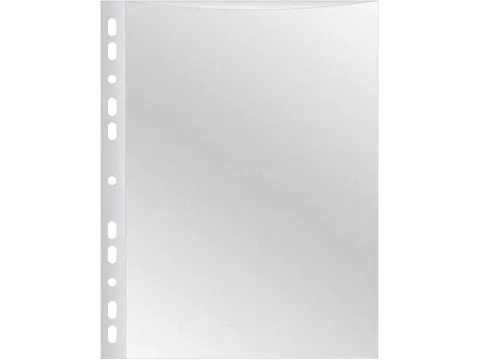 Geperforeerde Showtas A4 11-gaats Gekorreld 50mic Pak 10 Stuks