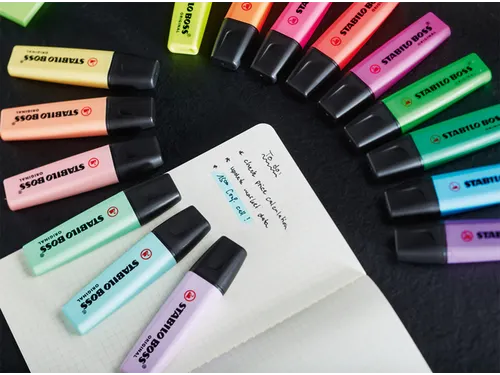 Markeerstift STABILO BOSS Original 70/194 pastel mistig grijs