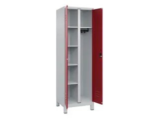 wasgoedverdeelkast,HxBxD 1950x600x500mm,vak B 300mm,draaigrendel - 2