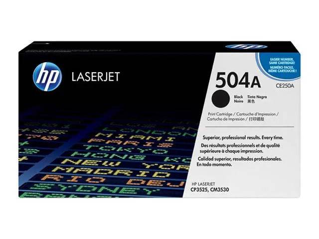 Toner CE250A HP 504A CLJ Noir ST