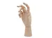 Ledenhand Conda rechts vrouw 25 cm naturel hout