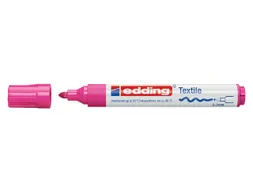 Viltstift edding 4500 textiel rond roze 2-3mm