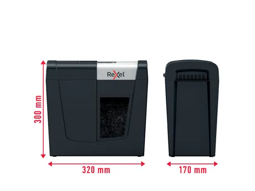 Papiervernietiger Rexel Secure MC3 P-5 snippers 2x15mm