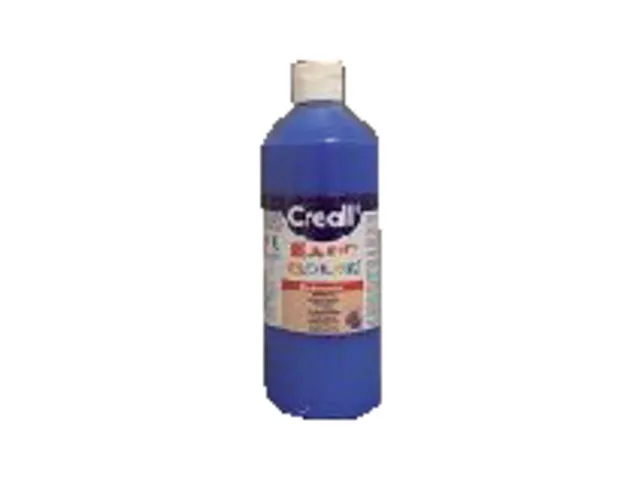 Plakkaatverf Creall basic donkerblauw 500ml