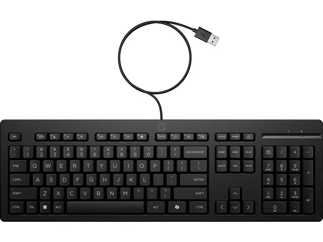 Toetsenbord HP 125 USB bedraad QWERTY