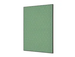 Wanddecoratie Textiel Set A1 Hexagon Groen