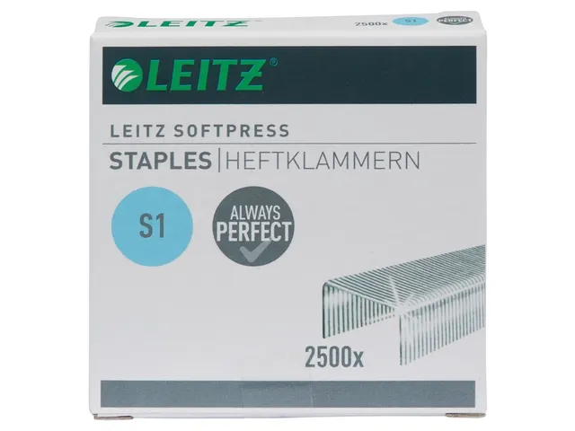 Nieten Leitz S1 Softpress verzinkt 2500 stuks