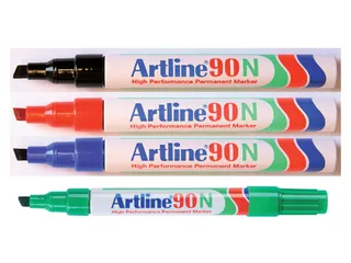 Viltstift Artline 90 schuin 2-5mm groen - 3