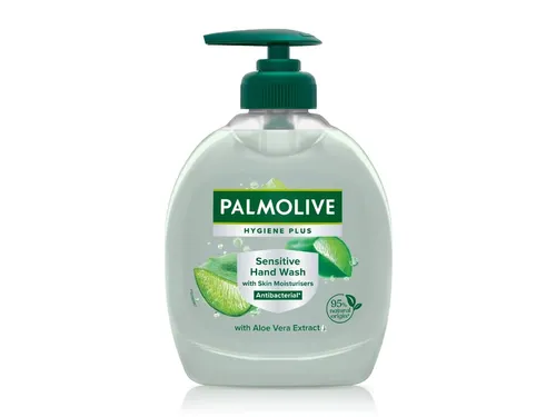 Handzeep Palmolive Plus Sensitive met Aloe Milde Verzorging 300ml