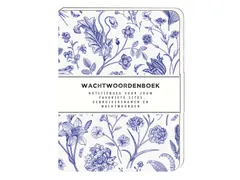 Wachtwoordenboek Interstat softcover 144vel 120x160mm Dutch Blue