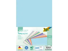 Knutselpapier Folia A4 100vel 10 pastelkleuren
