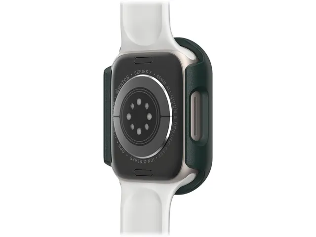 Case Eclipse Apple Watch Series 9/8/7 45mm Jaded groen screenprotector
