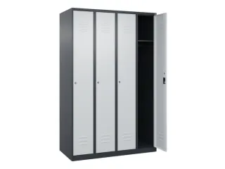 locker,HxBxD 1850x1200x500mm,4vak,vak B 300mm,cil.-slot - 2