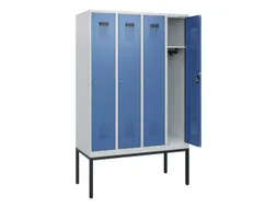 schoollocker,HxBxD 1950x1200x500mm,4vak,vak B 300mm,cil.-slot