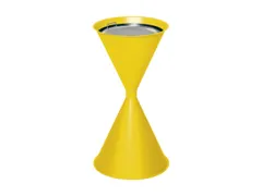 Zandasbak Staalplaat 730x400mm Ronde Trechter Sticker Verzinkt Ral1023