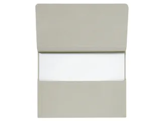 Pocketmap Secolor folio 100% gerecycled karton 250gr grijs - 2
