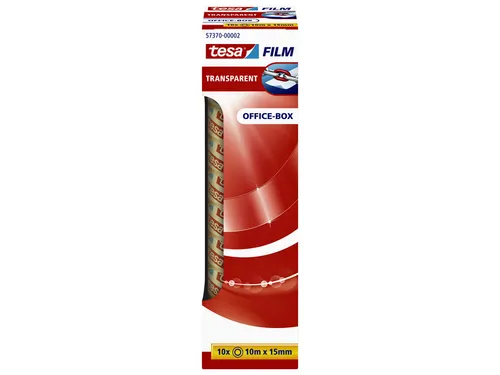 Plakband Tesa film 15mmx10m transparant
