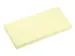 Bloc-mémos 50x40mm jaune 3 blocs de 100 feuillets
