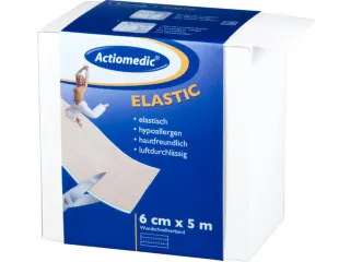 Snelverband Elastisch Luchtdoorlatend Lxb 5mx60mm Huidkleurig - 3