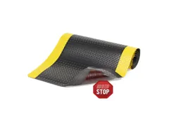 antivermoeidheidsmat,metergoed,HxB 14x1220mm,vuurvast,vinyl/pvc,geribd