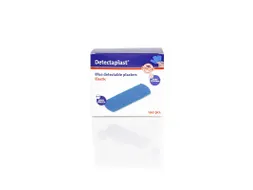 Detectaplast pleister elastisch X-Ray blauw 25x72mm 100 Stuks