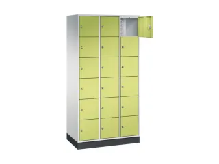 lockerkast,RAL 7035/RDS1108060,HxBxD 1950x920x500mm,3x6vakken - 1
