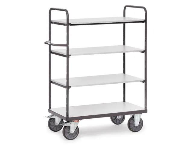 Esd-etagewagens 9201 4 Etages 600kg 1000x600mm