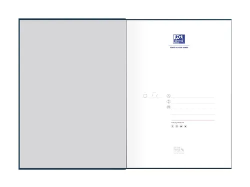 Notitieboek Oxford Essentials A4 96vel lijn assorti