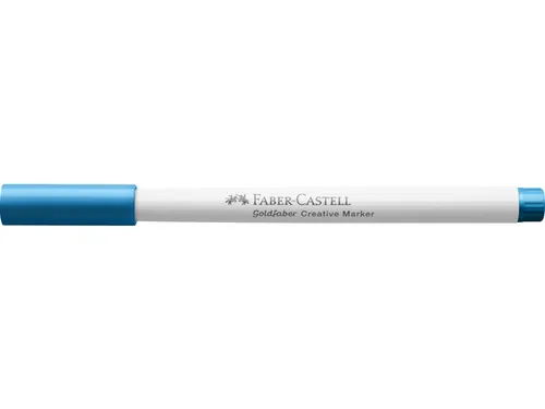 Marker creatief Faber-Castell Goldfaber brushpunt B ocean blue (kleur