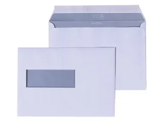 Envelop Hermes EA5 156x220mm venster links 40x110mm zelfklevend - 3