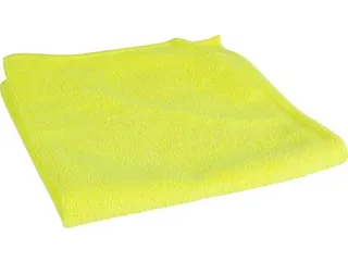 Microvezeldoek 40x40cm geel, pak van 10 stuks - 2