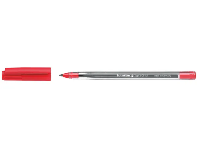 Balpen Schneider Tops 505 medium rood