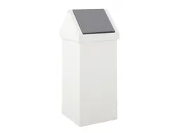 Afvalbak Carro-swing 55 Liter Wit