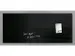 Glasmagneetbord Sigel Artverum 130x55x1.5cm Zwart