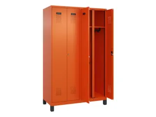 locker voor scheiding van kleding,HxBxD 1950x1200x500mm,4vak - 1