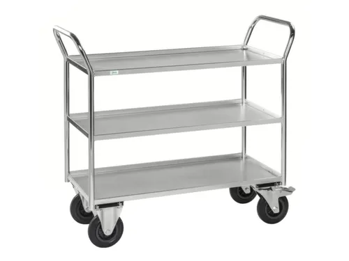 etagewagen,draagverm. 400kg,3etage(s),laadvl. LxB 940x440mm,staaletage