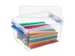 Q-line opbergbox 2L transparant blauw - 20x15x10,4cm