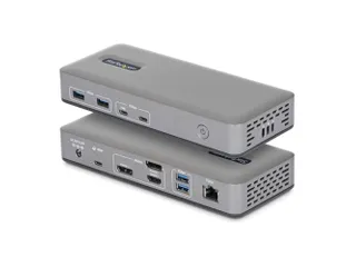 StarTech USB-C Docking Station 2x DP HDMI 4K60 100W PD - 1