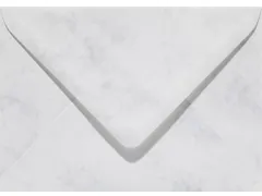 Envelop Papicolor EA5 156x220mm marmer grijswit pak à 6 stuks