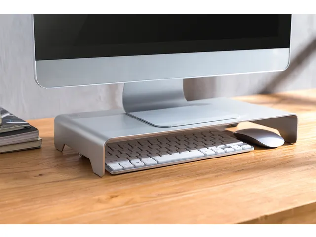 Monitorverhoger Aluminium