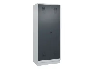 PBM-locker,HxBxD 1950x800x500mm,2vak,vak B 400mm,draaigrendel - 2