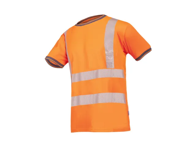 Sioen Pulcini 3889 hi-viz T-shirt, fluo oranje, maat 2XL, per stuk